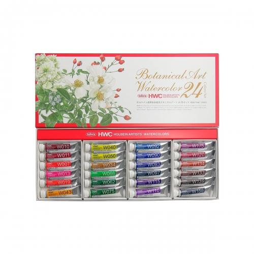 Set 24 acuarelas en tubo...