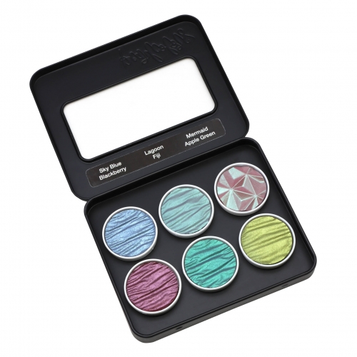 6 acuarelas C790 Paradise...