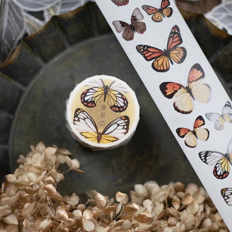 Washi Tape  Vintage Butterfly - Loi...