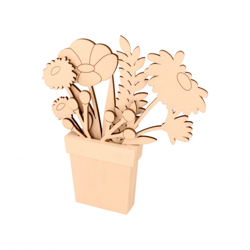 Tiesto más 5 flores de...