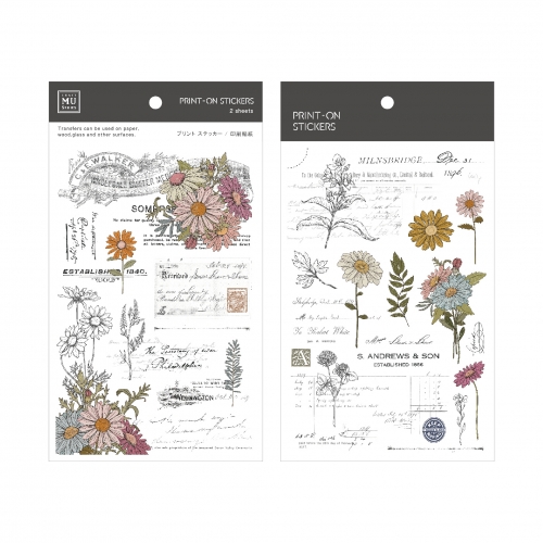 2 Pegatinas transferibles...