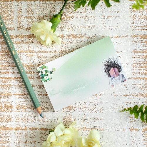 Mini bloc Spring Girls 6x10cm