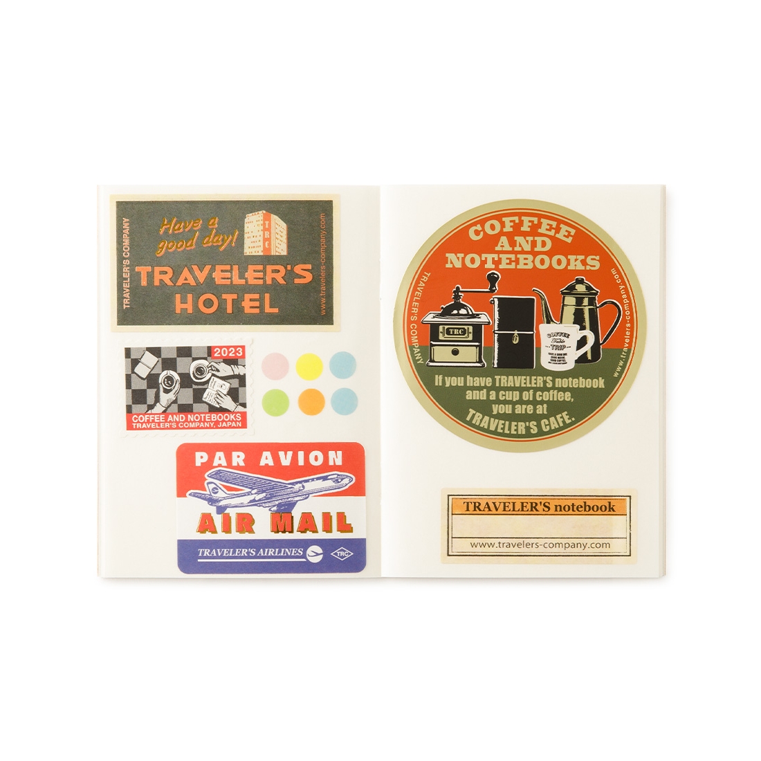Recambio Papel stickers TN Passport...