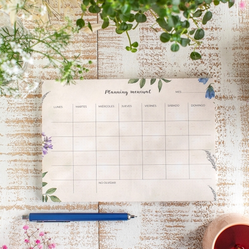 Planificador mensual...