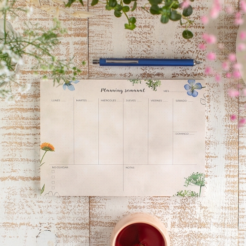 Planificador semanal...