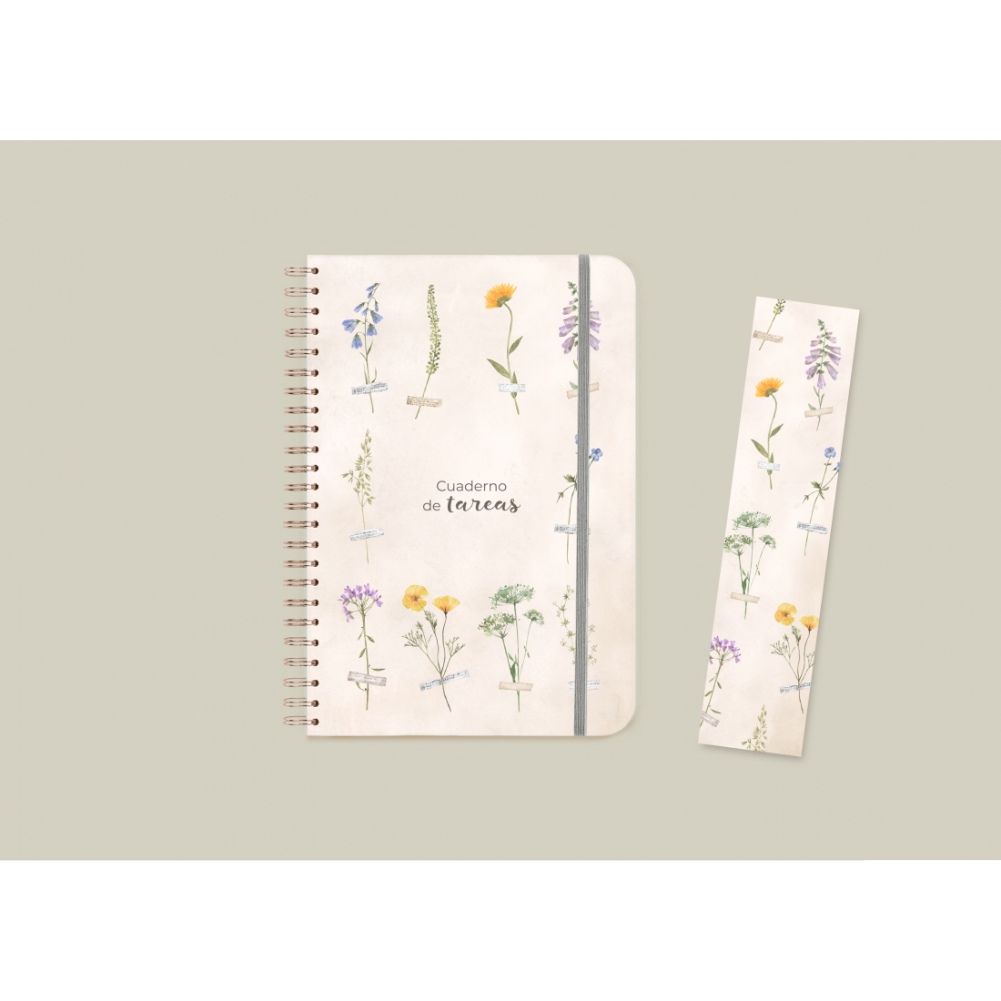 Cuaderno de tareas Flower Memories