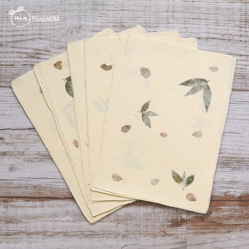 Set 25 hojas papel A4 Gampi...