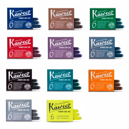 6 cartuchos tinta Kaweco