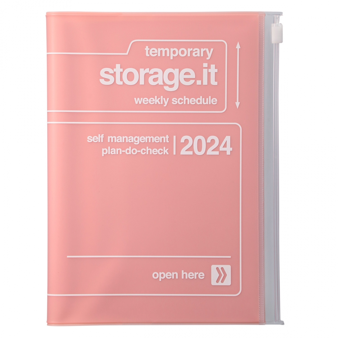 Agenda Marks B6 2024 Storage.it Rosa (15 meses)