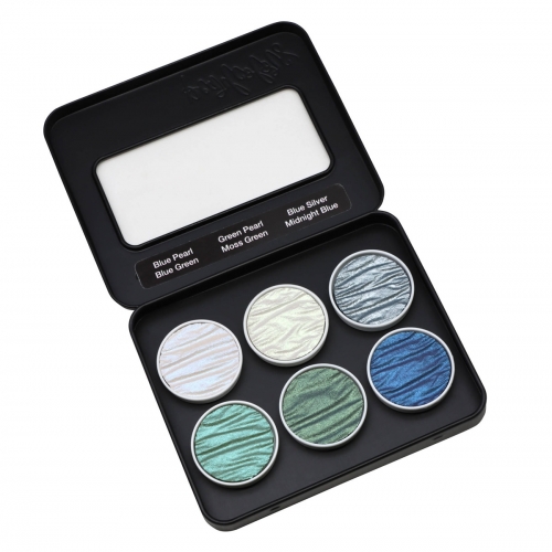 6 acuarelas M730 Ocean Coliro