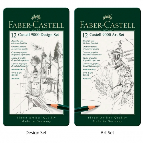 12 lápices grafito (estuche...