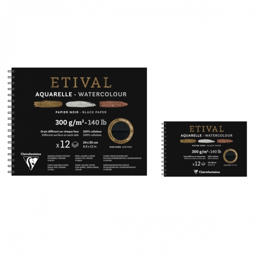 Bloc espiral papel acuarela...