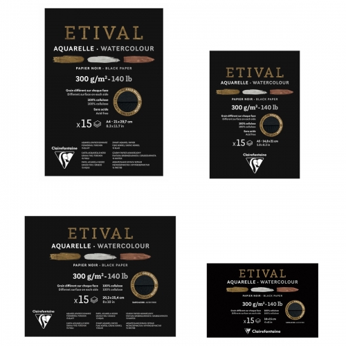 Bloc encolado acuarela...