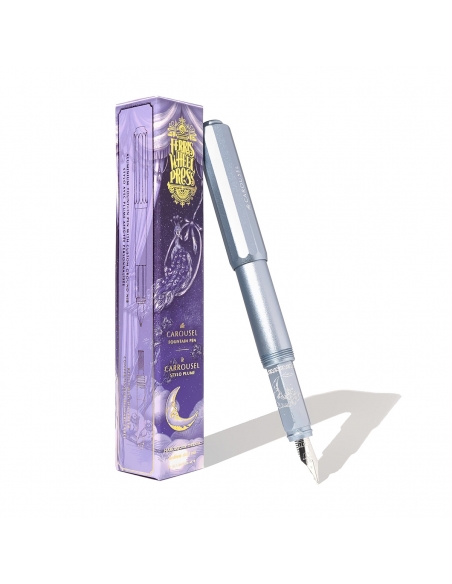 Pluma aluminio con émbolo Carousel Ed. Especial - Ferris Wheel Press