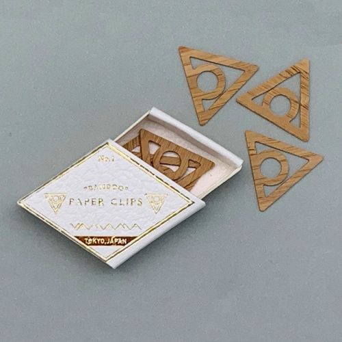 Clips de Bamboo Triángulo...
