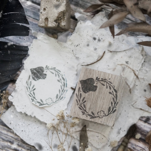 Sello Wreath (Birds II series)