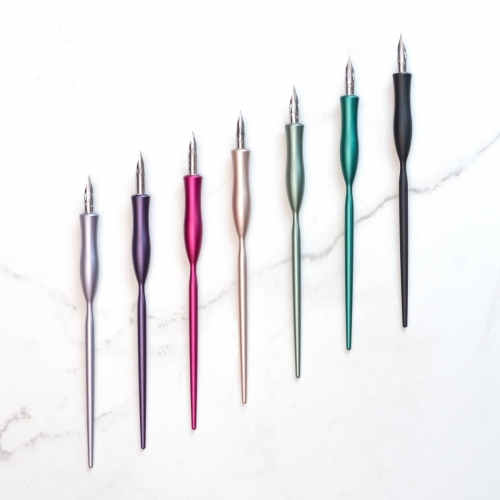 Plumas de caligrafía rectas...