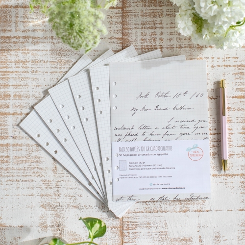 Pack 50 Papeles A5 120 gr...