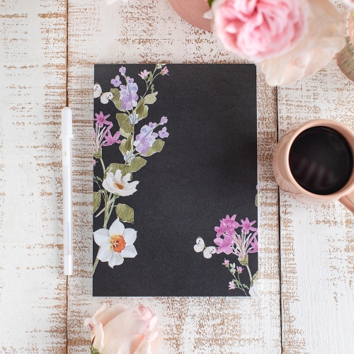 Bloc de notas negro A5...