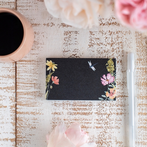 Mini bloc negro Night Bloom...