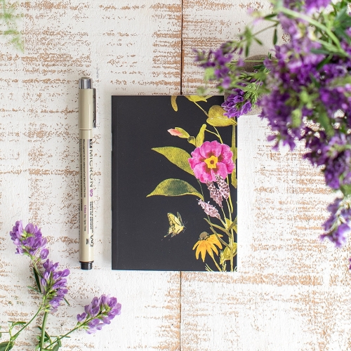 Libreta grapada Night Bloom...