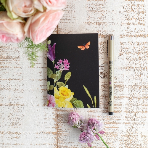 Libreta grapada Night Bloom...