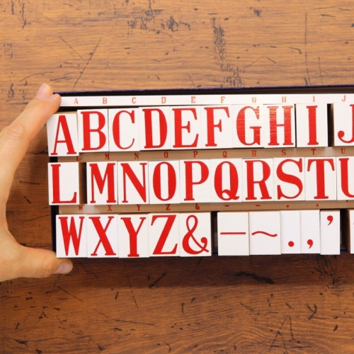 Set 33 sellos Alfabeto...