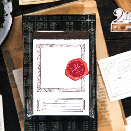 Bloc de etiquetas Wooden...