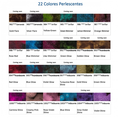 Acuarelas perlescentes...