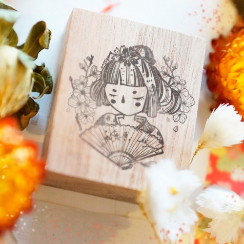 Sello Geisha Whimsical...