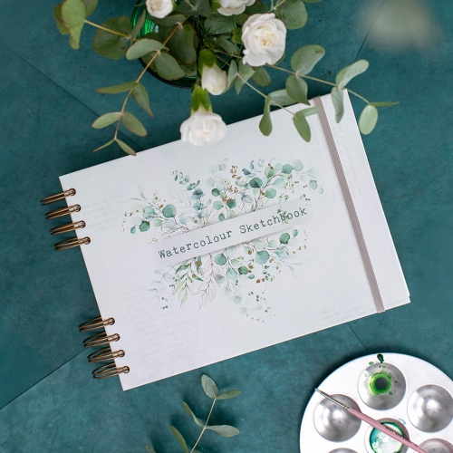 Cuaderno Acuarela Sage...