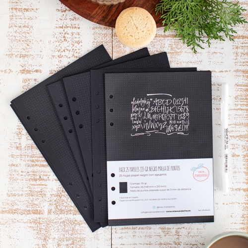 Pack 25 Papeles A5 115 gr...