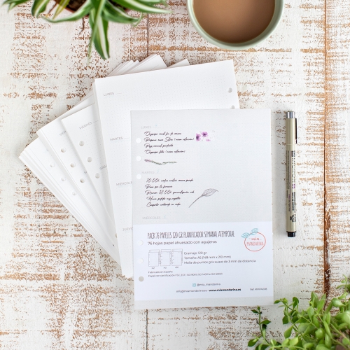Pack 76 Papeles A5 120 gr...