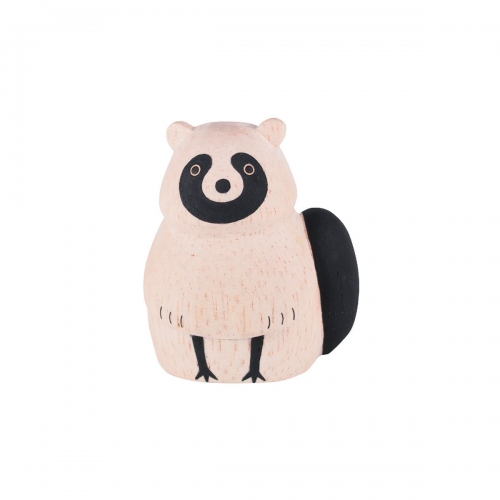 Mapache Pole Pole de madera...