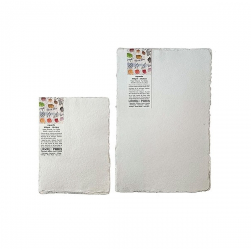 Pack 10 hojas Acuarela Lamali