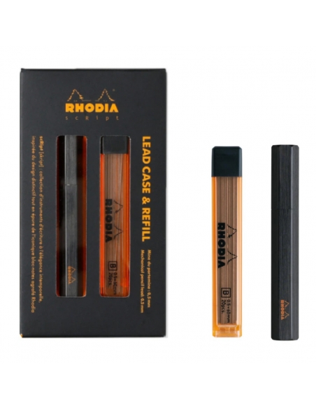 Guardaminas + Recambio minas 0,5 - Rhodia