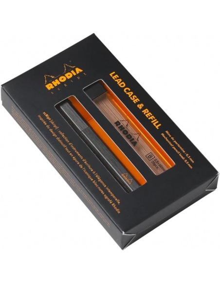 Guardaminas + Recambio minas 0,5 - Rhodia