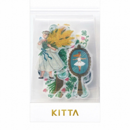 KITTA Flake Stickers Life -...