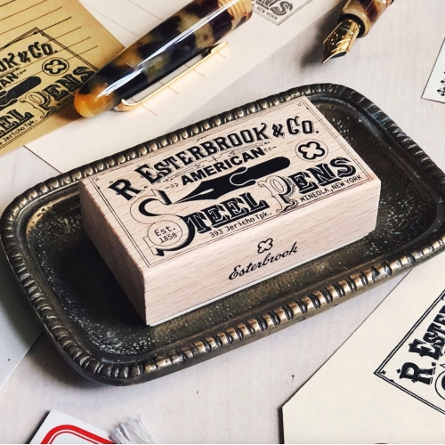 Sello Vintage Logo Esterbrook