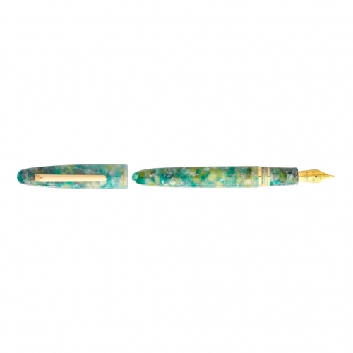 Pluma Estie Sea Glass Gold...