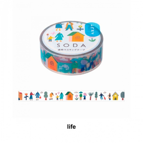 Masking tape Life SODA 15mm...