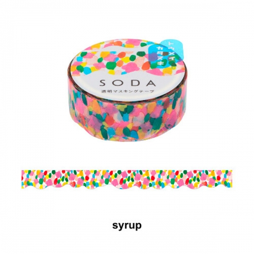 Masking tape Syrup SODA...