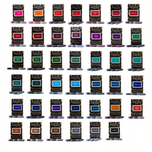 18 cartuchos tinta Diamine