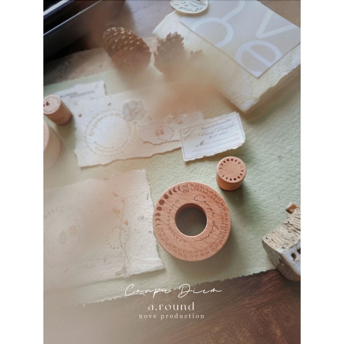 2 sellos de madera...