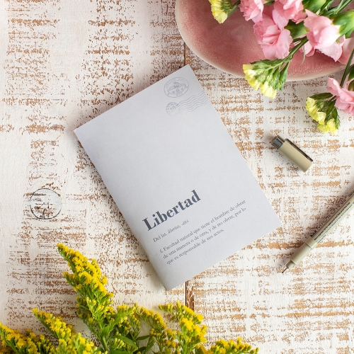 Libreta Grapada A6 Words -...