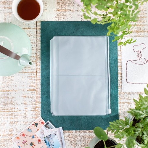 Carpetilla plástica A5 con...