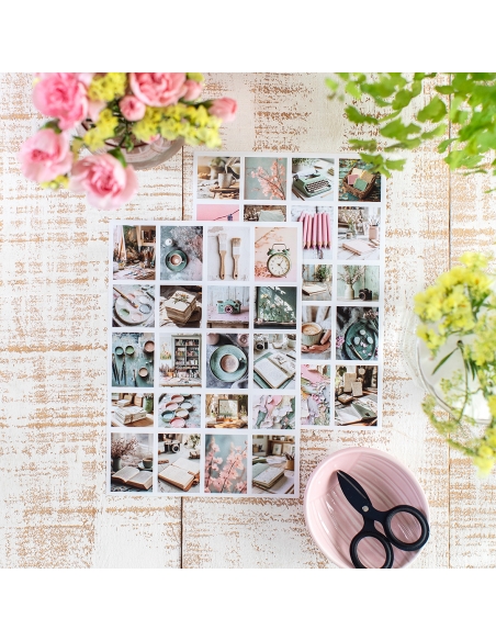 2 hojas Pegatinas My Cozy Cottage C (sin troquel)