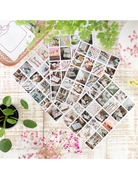 2 hojas Pegatinas My Cozy Cottage C (sin troquel)