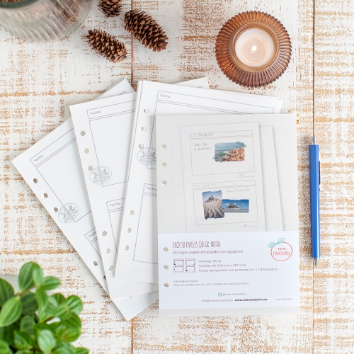 Pack 50 Papeles A5 120 gr...