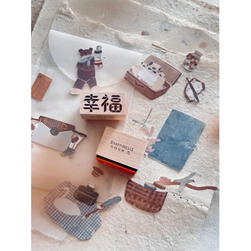 Sello de madera Tokyo Ltd -...